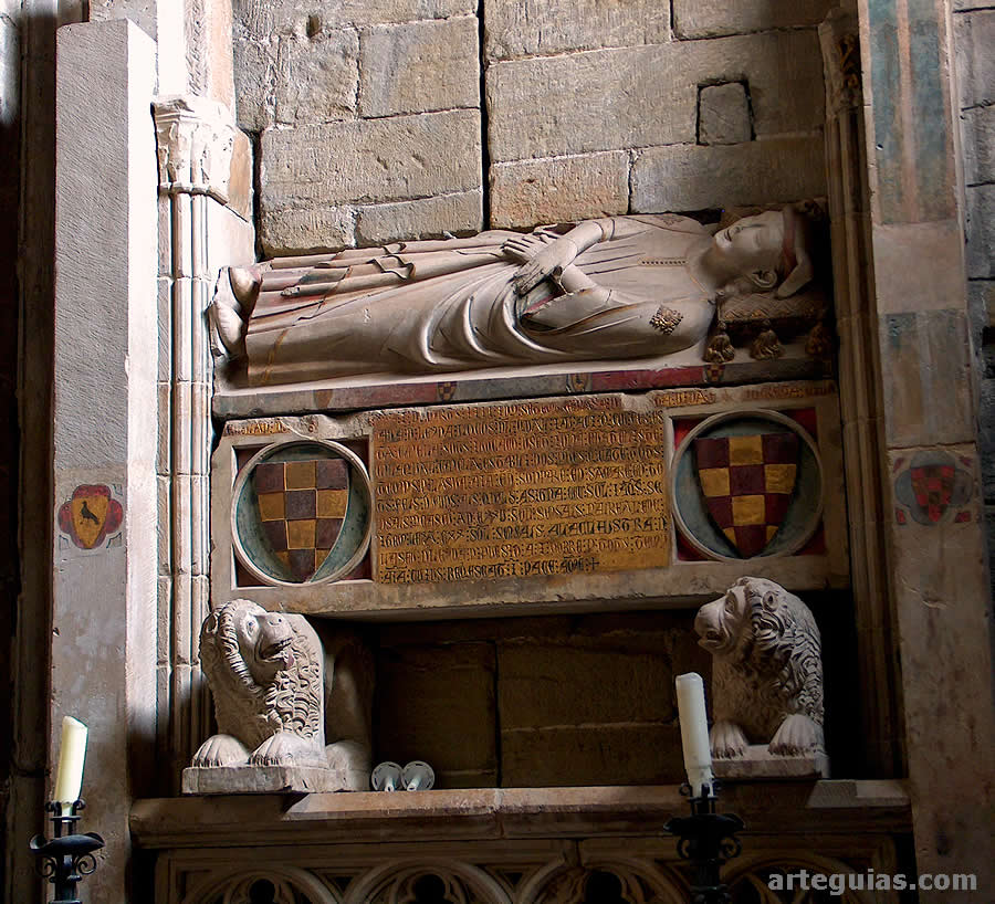 Sarc&oacute;fago de Ramon de T&agrave;rrega.