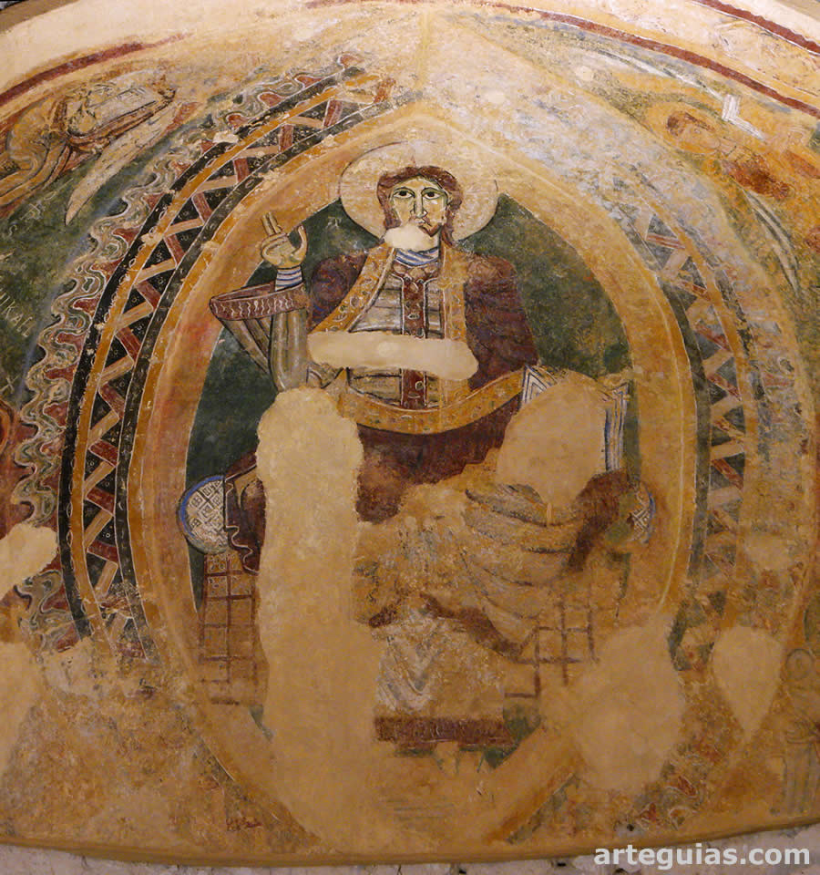 Cristo en Majestad en la mandorla