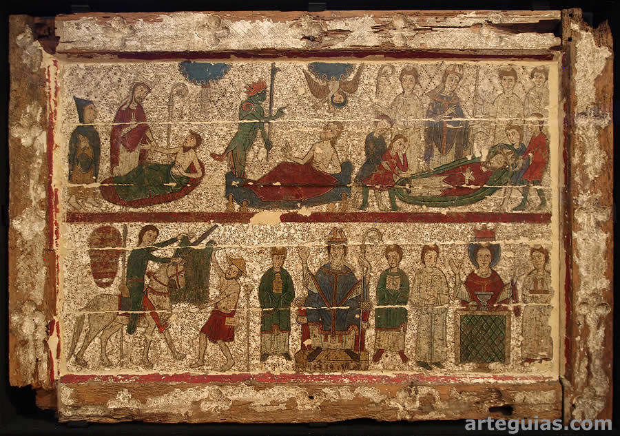 Frontal de altar de Santa Mar&iacute;a Palau de Rialb