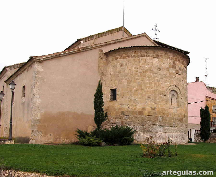Iglesia de Santa Marina de Sacramenia desde el sureste