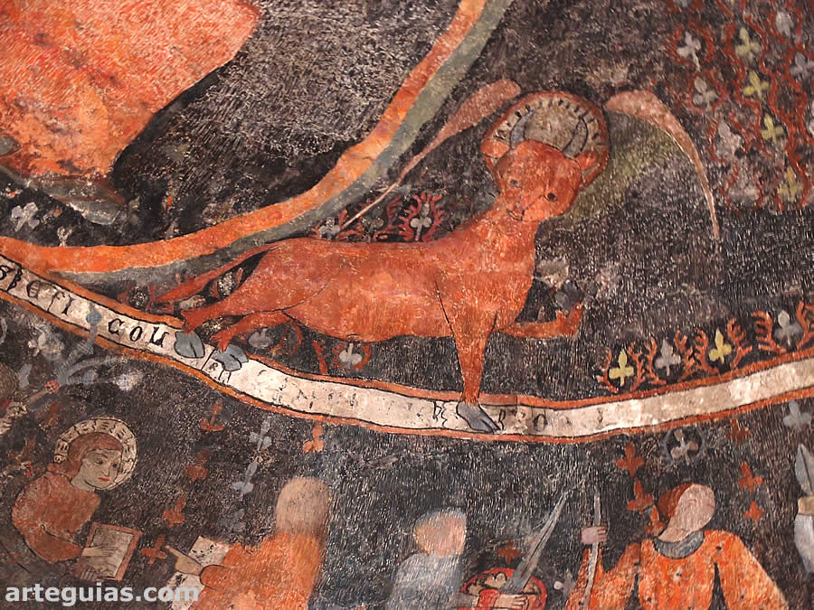 El toro de San Lucas en el Tetramorfos