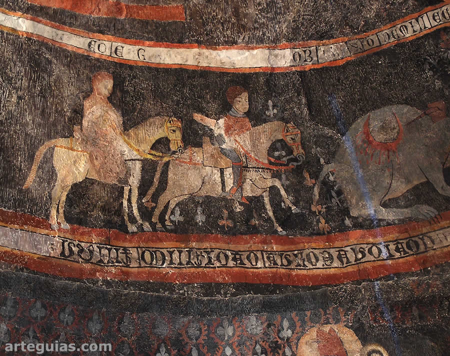 Pinturas g&oacute;ticas de Santa Marina de Sacramenia