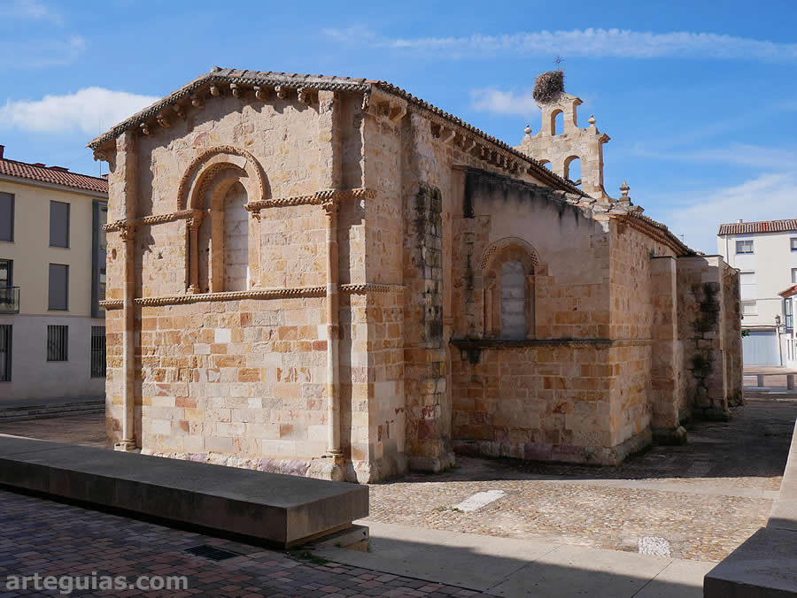 Iglesia de Santo Tom&eacute;, Zamora: cabecera desde el nordeste