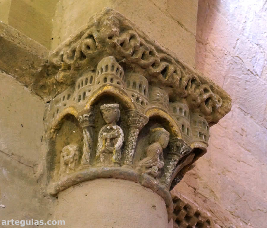 Capitel de la Adoraci&oacute;n de los Reyes Magos