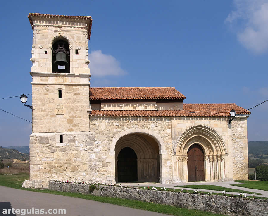 Puerta de Ochate en la iglesia de Uzquiano