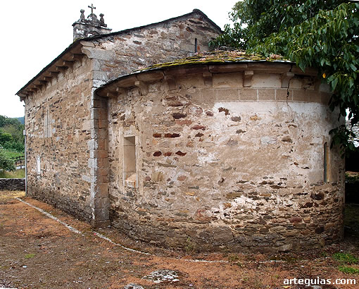 Iglesia de Berselos, Lugo: cabecera