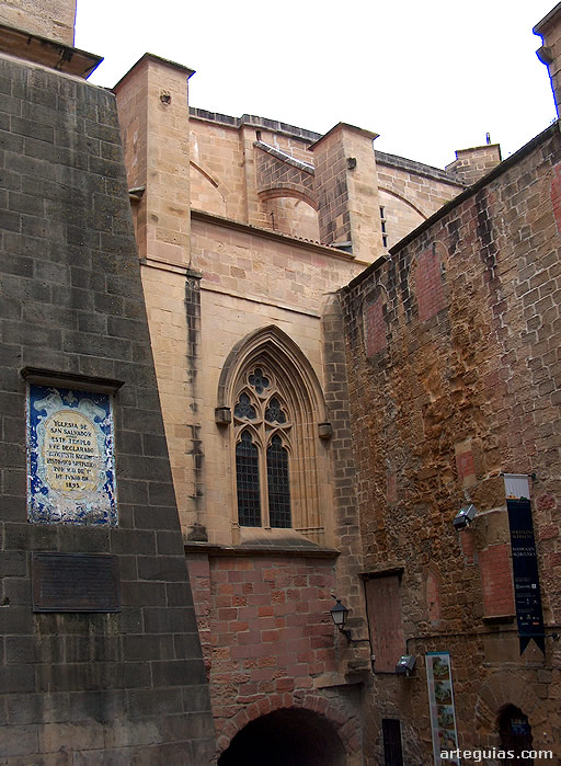 Gu&iacute;a de la iglesia de San Salvador de Getaria, Guip&uacute;zcoa