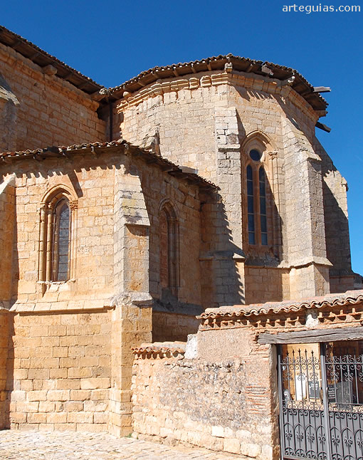 Cabecera de la iglesia de Grijalba