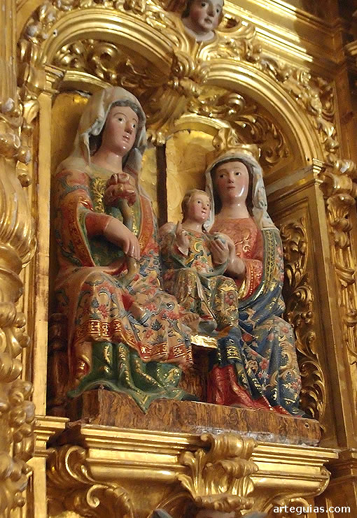Santa Ana, la Virgen Mar&iacute;a y el Ni&ntilde;o Jes&uacute;s