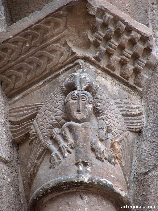 Iglesia de Santa Mar&iacute;a la Nueva, Zamora: capitel