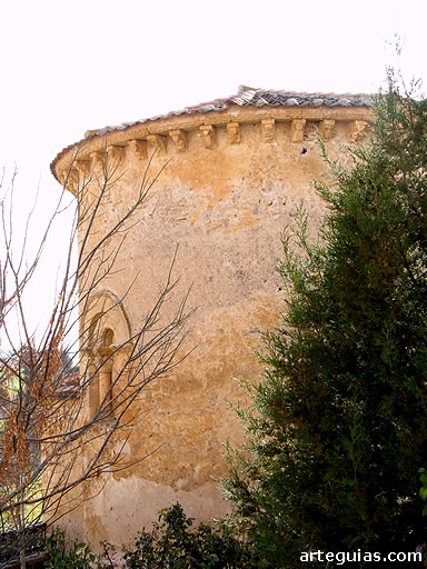 Cabecera de la iglesia de Santa Marta del Cerro