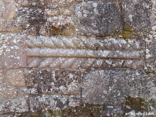 Fuste o moldura sogueada de tradici&oacute;n asturiana