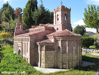 Maqueta de la iglesia de San Juan de Fresno el Viejo