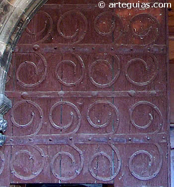 Iglesia de Muro de &Aacute;greda: herrajes rom&aacute;nicos