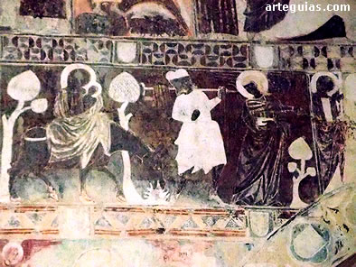 Escena de la Huida a Egipto