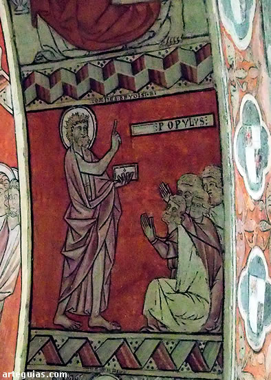 Intrad&oacute;s de uno de los arcosolios