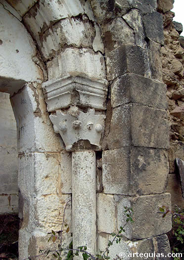 La hoy ruinosa ermita de Santa Quiteria