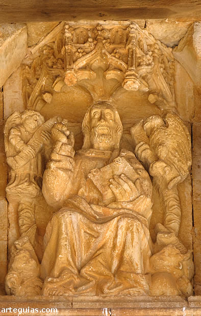 Cristo en Majestad y el Tetramorfos