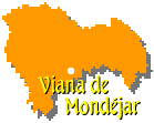 Ubicaci&oacute;n de Viana de Mond&eacute;jar en la provincia de Guadalajara