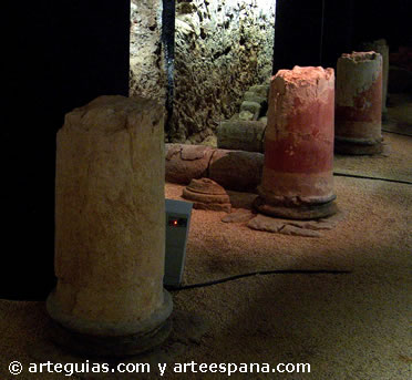 Detalle del Augusteum, Cartagena