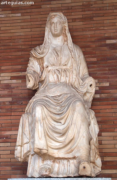 Estatua de la diosa Ceres