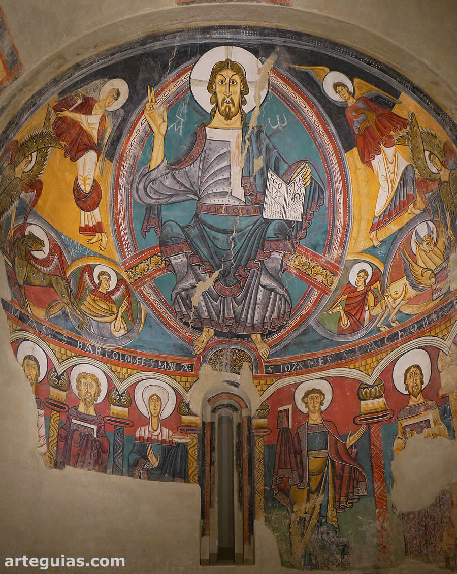 El famos&iacute;sico Maiestas Domini de Sant Climent de Ta&uacute;ll, s&iacute;mbolo universal del rom&aacute;nico