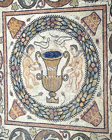 Mosaico romano. Museo de Navarra