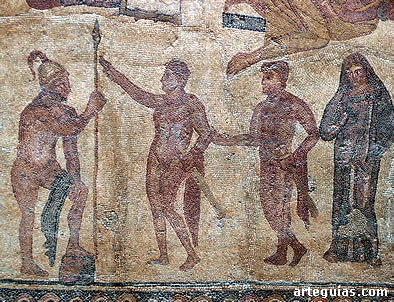 Mosaico de los Siete Sabios