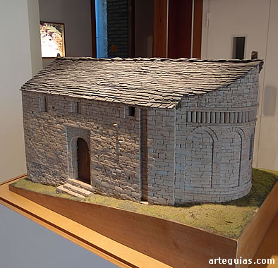 Maqueta de San Juan Bautista de Busa
