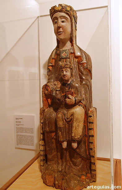 Virgen rom&aacute;nica de Santiago de Ag&uuml;ero