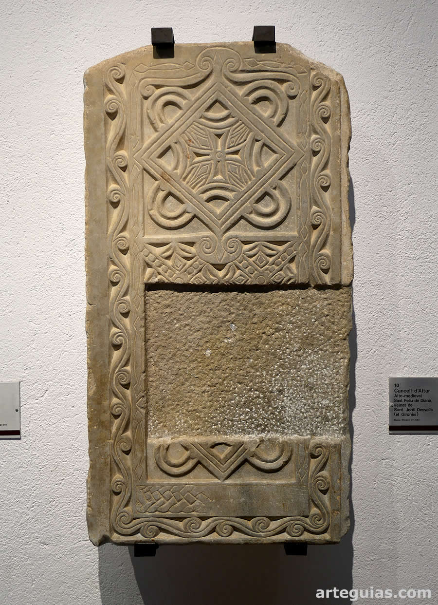 Cancel visigodo del Museo de Arte de Girona