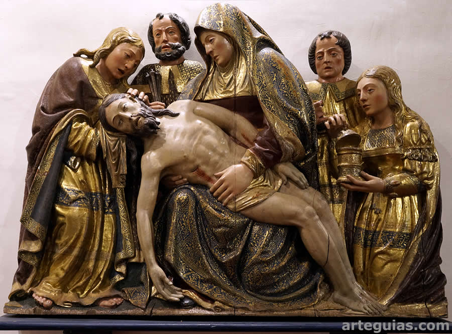 "Llanto sobre Cristo Muerto" de Felipe Bigarny.