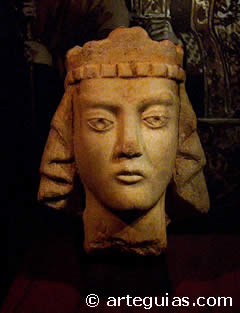 Escultura g&oacute;tica en el Museo de Historia de Valencia