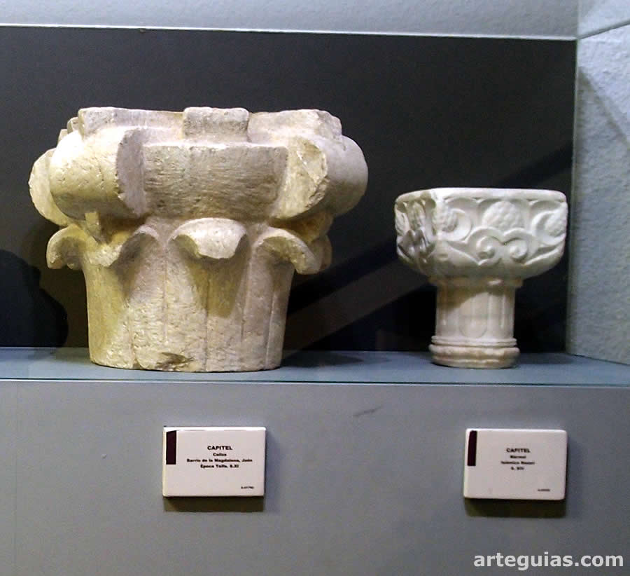 Capiteles andalus&iacute;es de los siglo XI y XIV