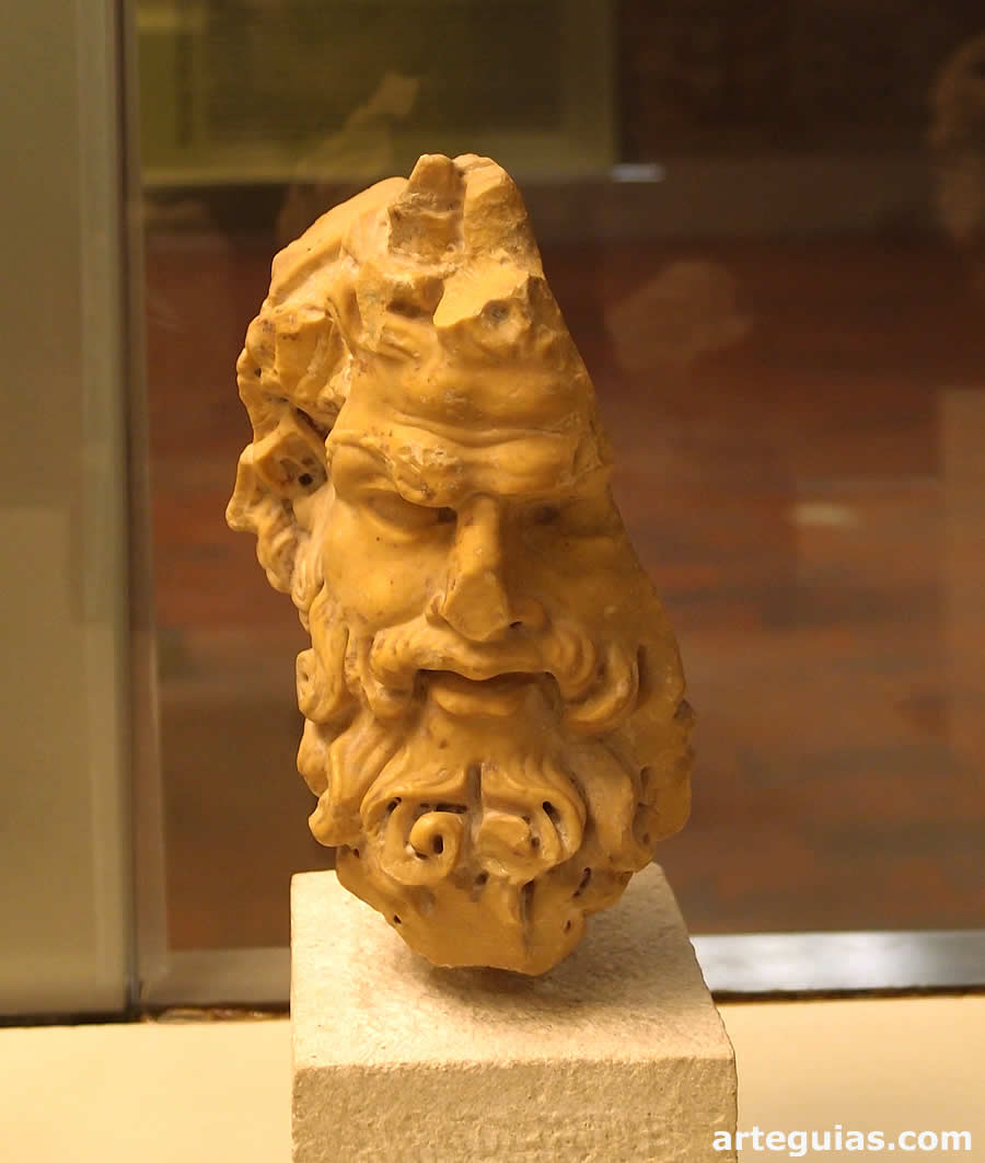 Cabeza de pan, obra romana