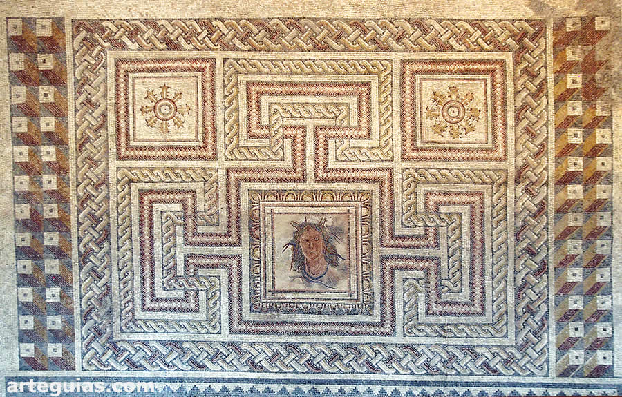 Mosaico de Tetis de Bru&ntilde;e, Quesada