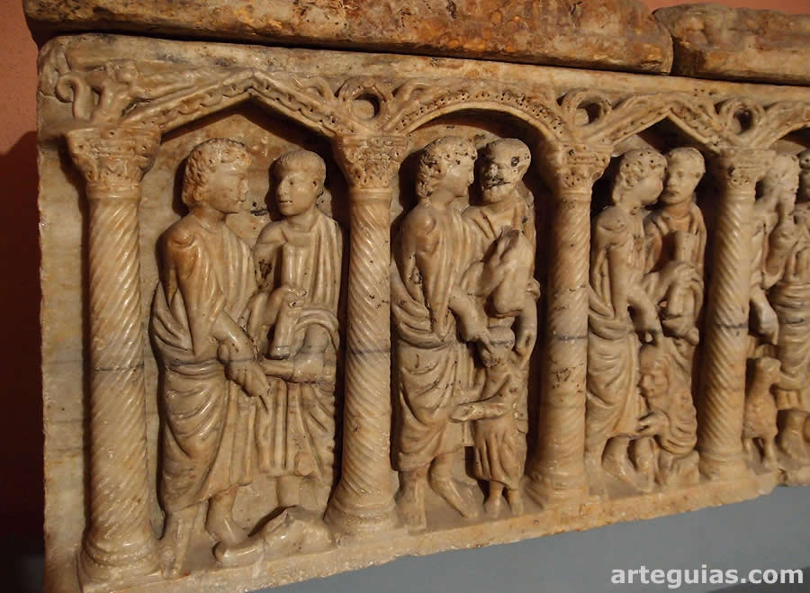 Sarc&oacute;fago de Martos. &Eacute;poca paleocristiana