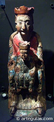 Museo de Burgos: Virgen con el Ni&ntilde;o, siglo XII