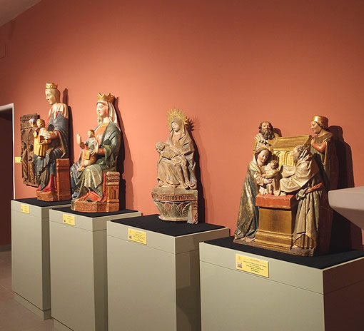 Museo Diocesano de Arte Antiguo de Sig&uuml;enza, Guadalajara: imaginer&iacute;a cristiana