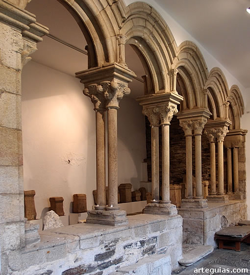Arquer&iacute;as de la antigua sala capitular