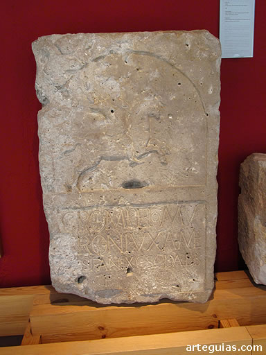 Estela funeraria romana