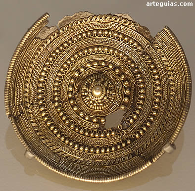 Pieza de orfebrer&iacute;a castrense