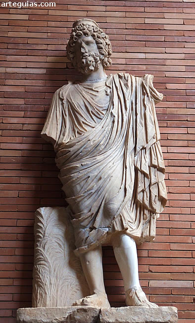 Estatua de Plut&oacute;n. Museo de M&eacute;rida