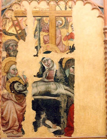 Retablo de la Pietat de Castell&oacute; de Farfanya