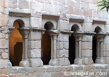 Arquer&iacute;a del Palacio Episcopal. Museo Arqueol&oacute;gico de Ourense