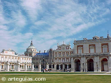 Magn&iacute;fico conjunto del Palacio de Aranjuez