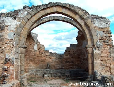 Reconstrucci&oacute;n rom&aacute;nica de la iglesia de Rec&oacute;polis