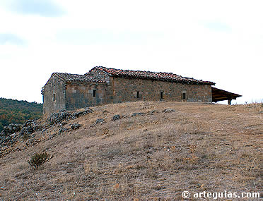 Ermita de Santa Mar&iacute;a de Barbadillo del Pez, probablemente  del siglo IX