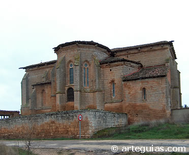 Cabecera de la iglesia de Grijalba
