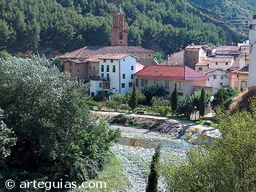 R&iacute;o Cidacos a su paso por Arnedillo